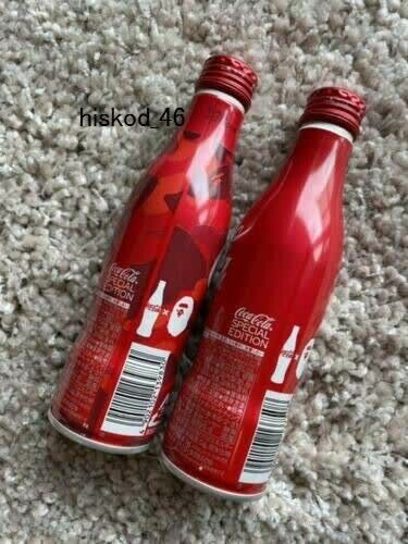 A BATHING APE Bape Coca Cola Bottle × 2 Ape Head & Baby Milo Set
