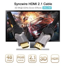 Certified 8K HDMI 2.1 Cable Ultra High Speed Supports 48Gbps 8K@60Hz 4K@120Hz AU — image 5