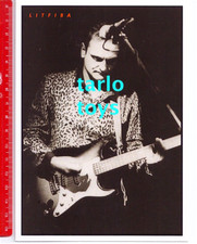 LITFIBA - Piero Pelu'  - New Wave  italy postcard - cartolina