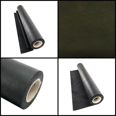 DISCOUNT FABRICS LTD BLACK 60" wide - Upholstery Chair Base Cloth / Corovin / Dipryl / Lining Fabric