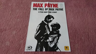 Max Payne 2 Poster Sehr Rar! 56x40 cm
