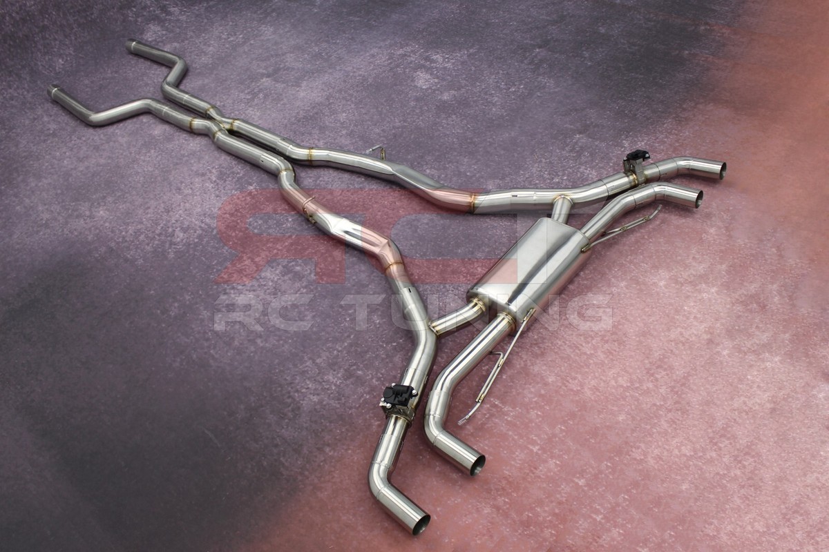 BMW X5 G05 X6 G06 X7 G07 40i 50i 2019+ Catback Valves Exhaust