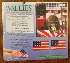 Wallies Wallpaper Cutouts Flags Pre Pasted 12114 1 Package 25 Wallies
