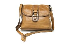 FOSSIL Brown Flap Leather Crossbody Bag ZB2722
