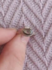 Sterling Silver abalone ring size 6.5