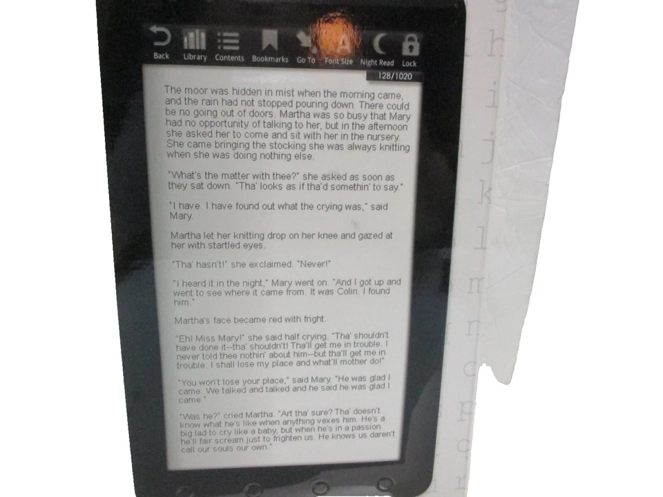 Pandigital Novel 9” Color LCD Multimedia eReader Tablet Barnes & Nobles R91L256 - Image 4 of 4