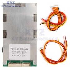 16S 60V 50A Li-ion Battery Charger Protection Board BMS PCB Board Balanced