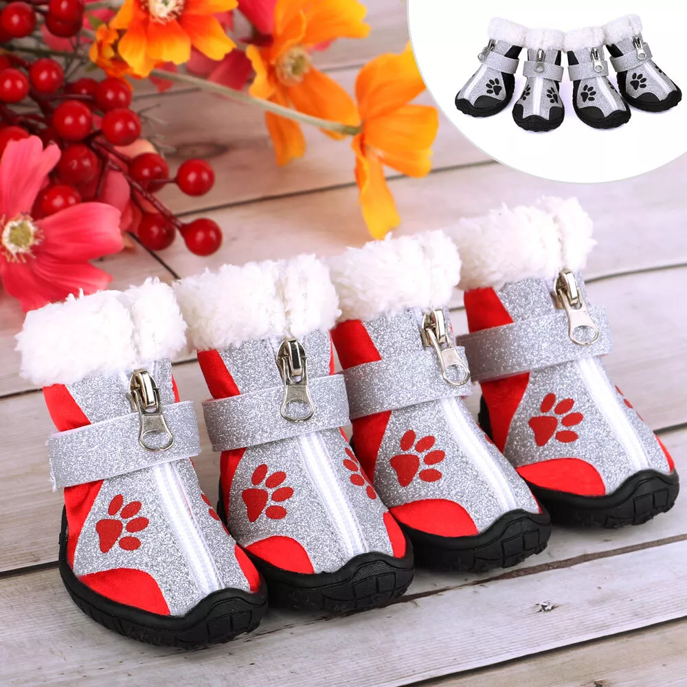 Dog christmas booties outlet