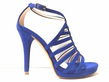 SCARPE DECOLTE SANDALO DONNA ALBANO ORIGINALE 5526 PELLE TACCO 10 PE NEW