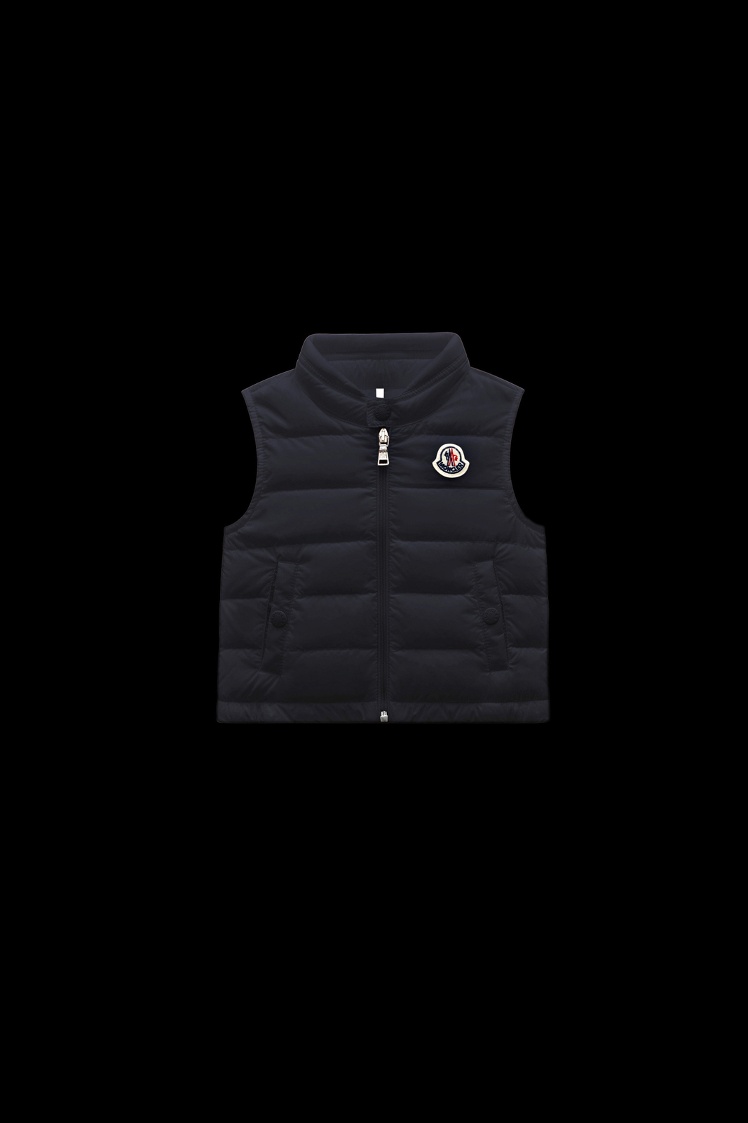 Moncler Boys Kids Down Vest Navy Blue New Amaury Vest sz 2Y eBay