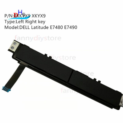 2pcs  0XKYX9 New For DELL Latitude E7480 E7490 Touchpad Mouse Button L R key USK