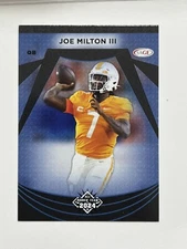 2024 Sage Hit High Series Joe Milton III Black All Rookie Team  Patriots