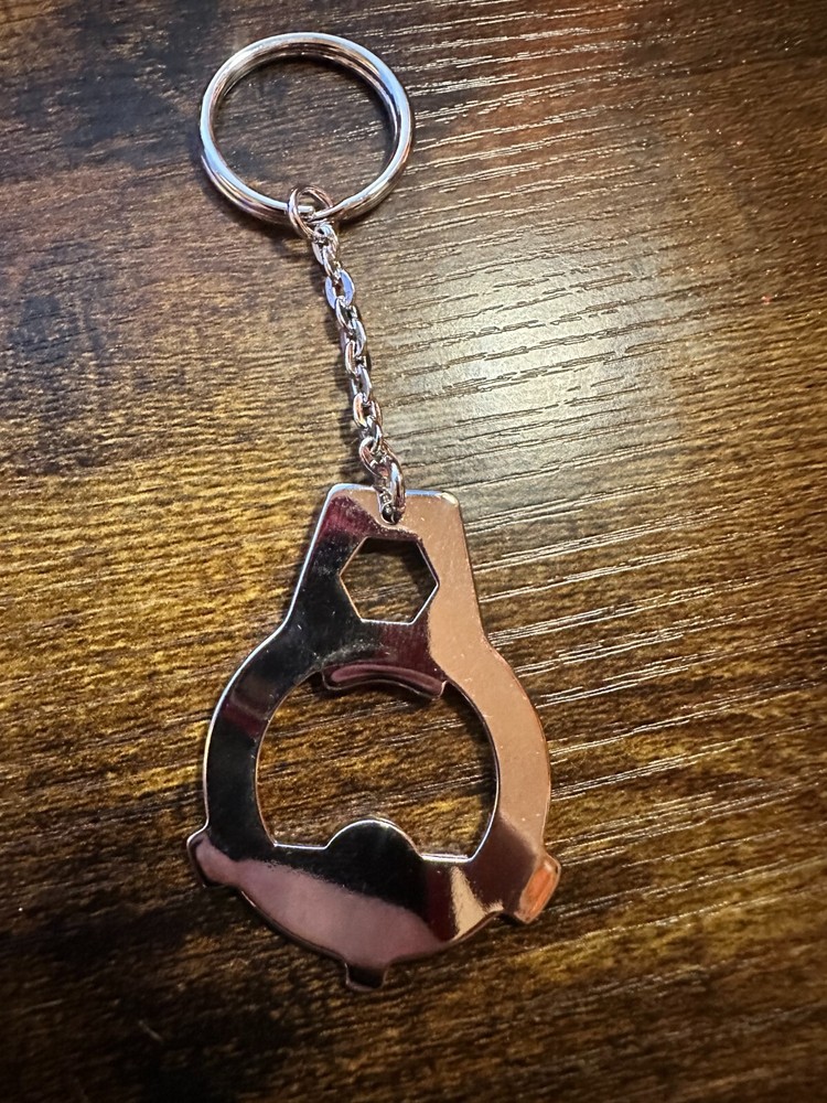 3-in-1 Multitool Keychain with Bottle Opener