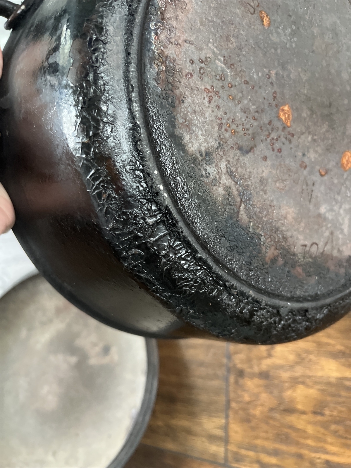 vollrath cast iron Ware No 8 Deep Fryer Dutch Oven With Lid eBay