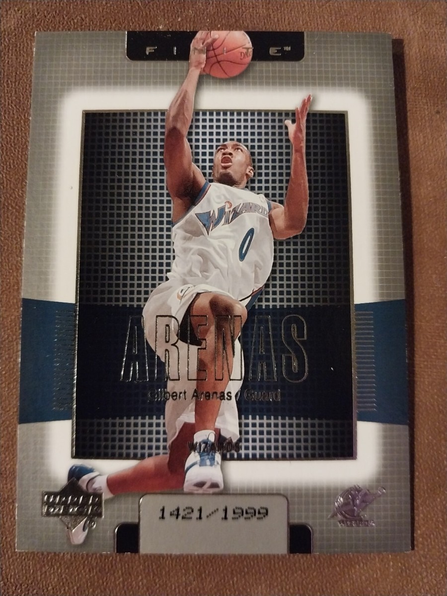 2003-04 GILBERT ARENAS UPPER DECK SP NBA CARD #195 WIZARDS /1999