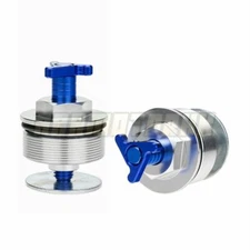 2x Preload Fork Cap For Honda XRV750 Africa Twin 1996-2003 Adjustable Tube Bolt