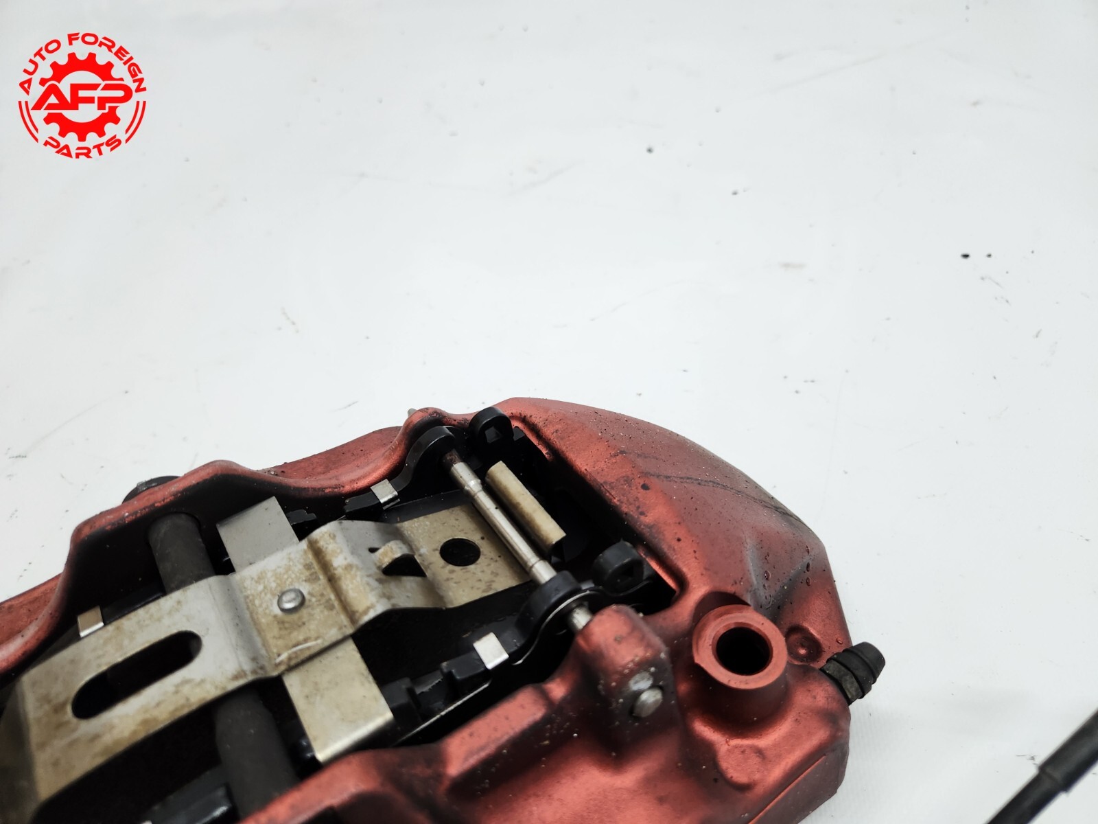 ⭐ 14-21 Maserati Quattroporte GTS Front Right Brembo Brake Caliper Shoe Red Oem