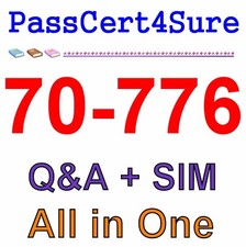 Best Practice Material For 70-776 Exam Q A SIM