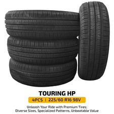 Touring Performance Tire 22560r16 98v Set Of 4 For Passenger Cars 7.9mm Tread Touring Performance Tire 22560r16 98v Set Of 4 For Passenger Cars 7.9mm Tread