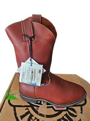 Vintage Justin Roper Boots Brown Leather  Caprice Size 11