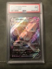 Pokémon 2021 SWSH Full Art FA/MEW VMAX Fusion Strike #114/264 PSA 9
