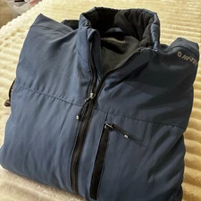 Hi -tec jacket, blue, insulated, dri-tec, water resistant, size XL
