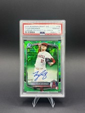 2025 Bowman 1st Draft Tyler Bremner Green Sapphire Autograph /99 PSA 10 #CPA-TB 