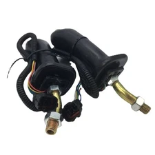 2PCS Excavator Joystick Handles Ergonomic Grip Precise Control Button Handle