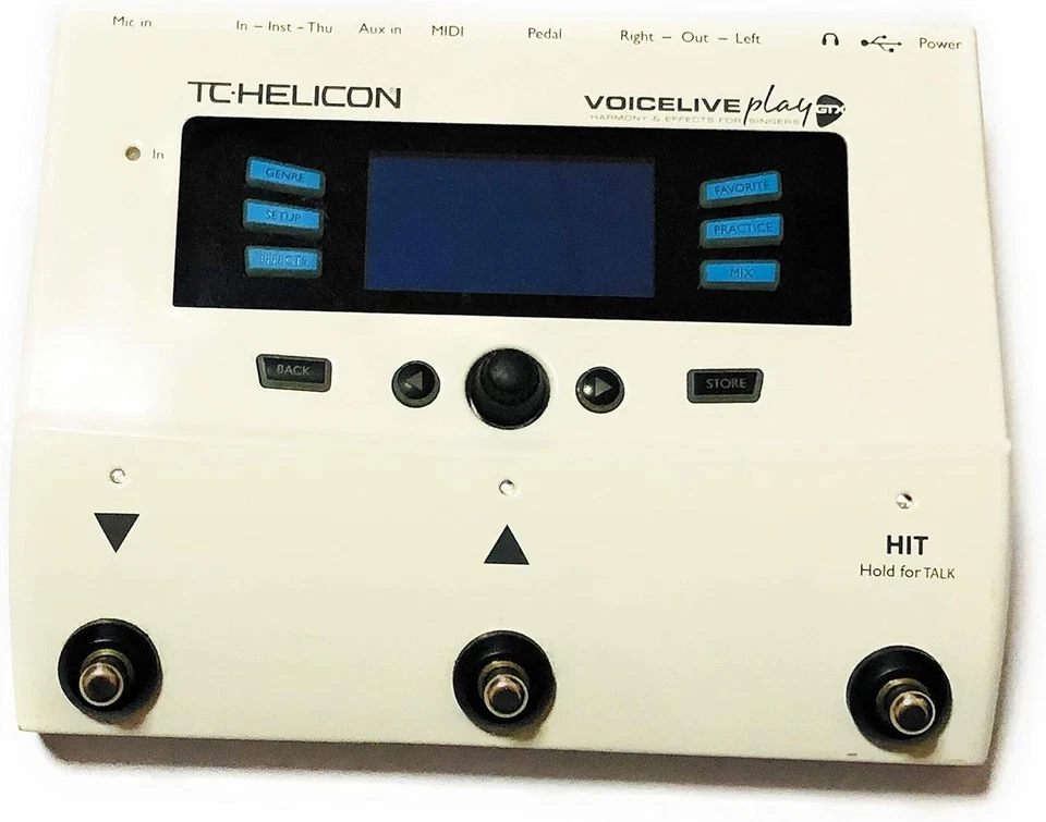 Used TC-Helicon VoiceLive Play GTX Effect Processor Vocal and Guitar VGC Tested - Image 3 of 4