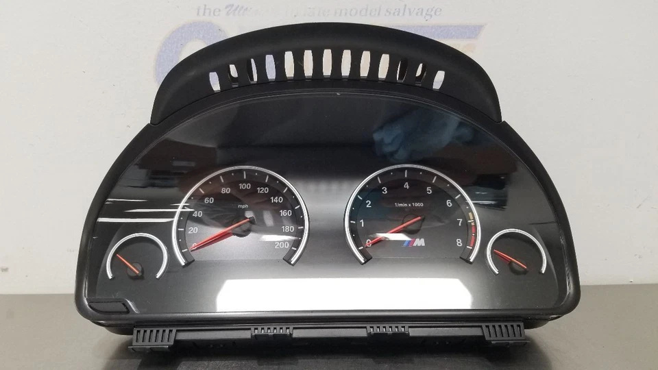 15 BMW M6 F06 GRAN COUPE SEDAN 4.4L PAINEL MEDIDOR DE INSTRUMENTOS VELOCÍMETRO - Imagem 4 de 4