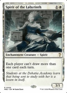 Spirit of the Labyrinth (White Border) - Mystery Booster 2 #0020