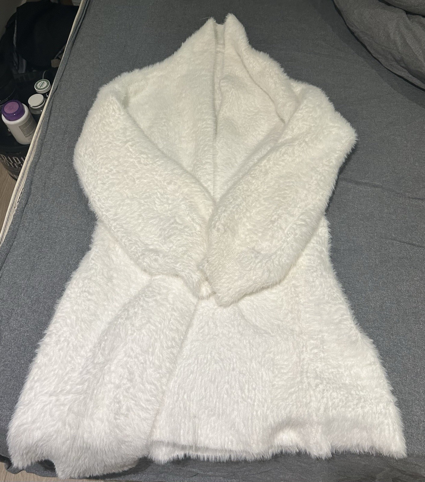White Fluffy Jacket