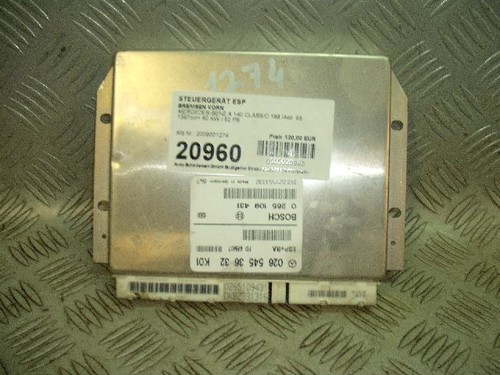 Steuergerät ESP 0265453632 0265109431 Mercedes-benz A 140 168 1998-2001