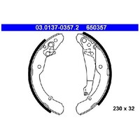 2X Bremsbackensatz Hinten FüR VW Caddy 9K 1.4 1.6 1.7 1.9 95 Bis 04 ATE BMS BZG