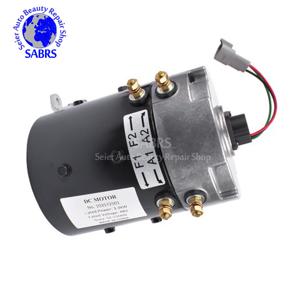 Electric Motor 103572501 For Club Car Golf Cart Part 3.3Hp 48 Volt 2004-up