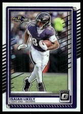 Isaiah Likely 2025 Donruss Optic #101 Ravens NFL READ FREE SHIPPING AutographDen