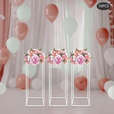 10Pcs Flower Display Stands Steel Floral Showing Rack Decor for Wedding Party