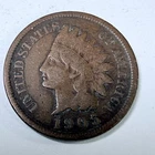 1905 Indian Head One Cent Penny Very Good Details #5700