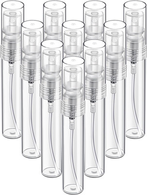 Fandamei Mini Spray Bottle, 10 Pack 5Ml Mini Plastic Spray Bottle Empty, Fine Mi