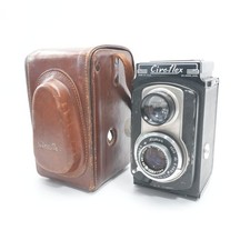 Vintage Ciro-flex Twin Lens Reflex TLR Camera Wollensak lens Alphax shutter