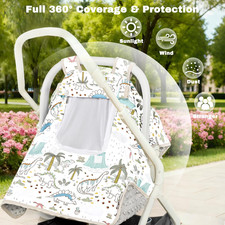 Car Seat Cover Baby Winter Carseat Covers Baby Boy Infant Car Seat Canopy Window