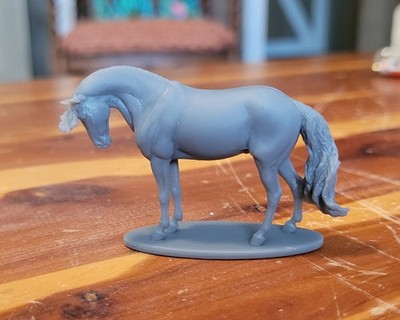 Micro Mini 3d Print 2019 ''Max'' Artist Horse x Morgen Kilbourn
