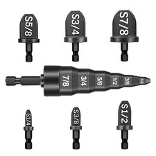 7Pcs Swaging Tool HVAC, Air 1/4'', 3/8'', 1/2'', 5/8'', 3/4'', 7/8''