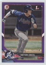 2018 Bowman Draft Purple 241/250 Greyson Jenista #BD-31 2r7