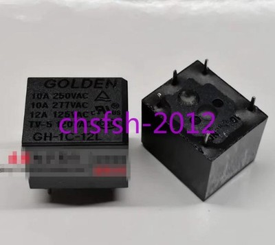3 PCS NEW IN BOX Golden GH-1C-12L Power Electrical Relay *gi