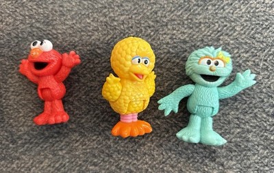 Sesame Street Posable Figure Big Bird Elmo Rosita 3 Inch
