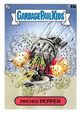 2021 Topps Garbage Pail Kids: Food Fight! Card #67a Pinched Pepper