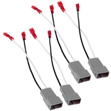 4Pcs Car Speaker Wire Harness Adapter Connector for Accord Civic CRV