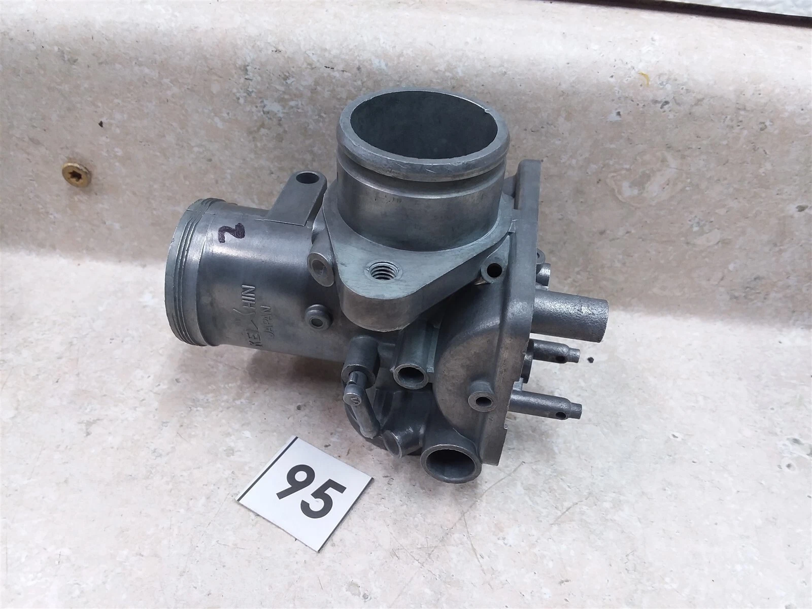 Honda CB750 FOUR K CB750F Carburetor Carb LEFT Inside Body #95 1976 SA AP-419