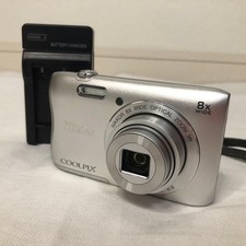 Nikon COOLPIX S3700 Compact Digital Camera Tested Working Seller Japan